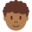 person, medium-dark skin tone, curly hair